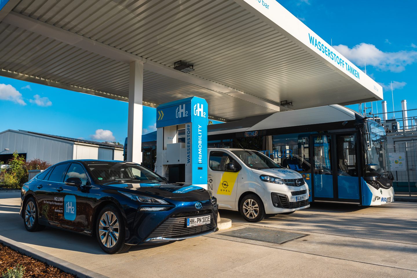 Mehr grüner Wasserstoff für den Verkehr - H2.LIVE
